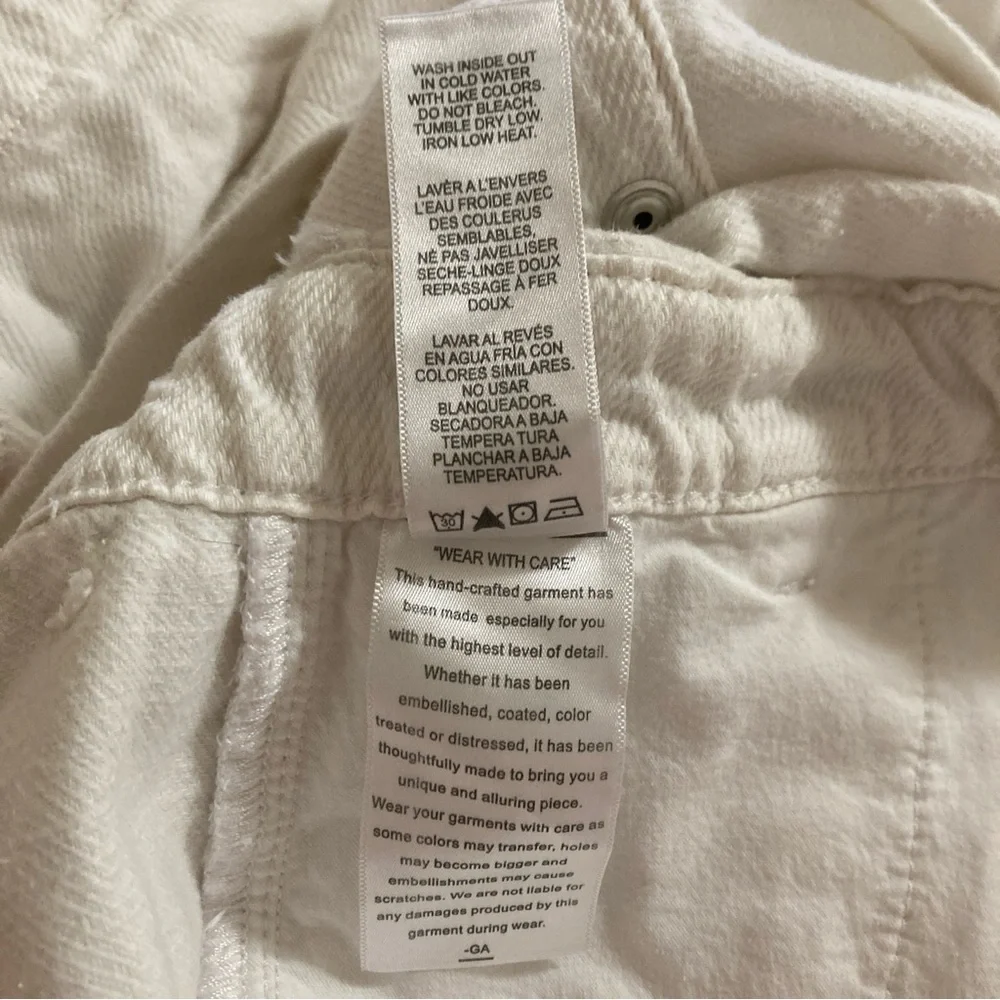 Good American Women’s Romper White Collared Size 7 - Picture 14 of 16
